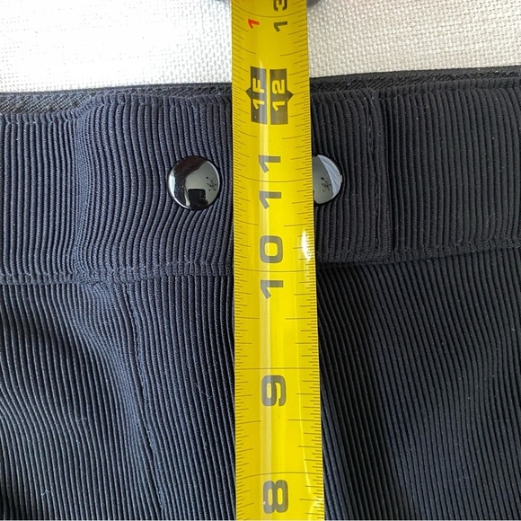 AMERICAN Apparel Black Ribbed Slim Fit Riding Pant Size S - Picture 6 of 13